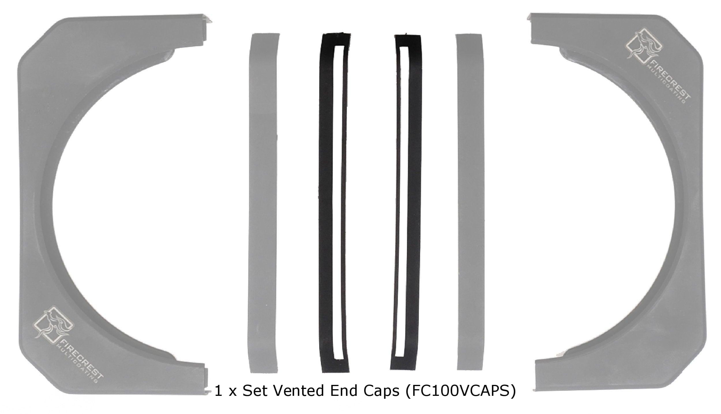 End Caps For Firecrest 100mm Holder - Formatt-hitechUK